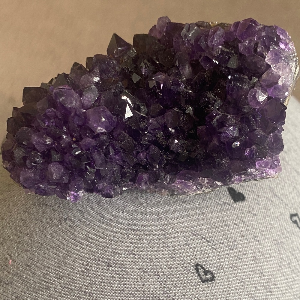 Amethyst Crystal Cluster Home Accent